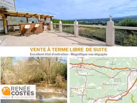 vente à terme libre sur 120 mois - besse sur issole (83890)