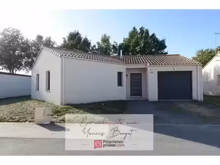 chavagnes-en-paillers - maison de plain-pied de 2019 - investissement ou future résidence 