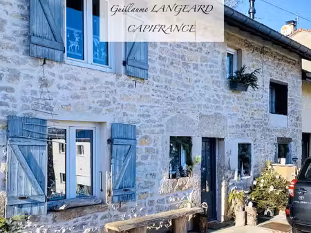 oyonnax (01100) - belle maison de village en pierres avec vue panoramique - 2 chambres