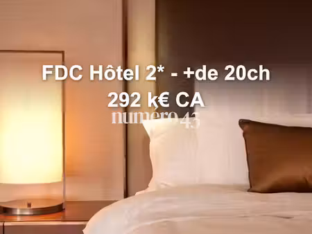 fdc hôtel 2* +de 20 ch