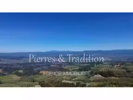 luberon  bonnieux. grande maison avec magnifique vue dominante