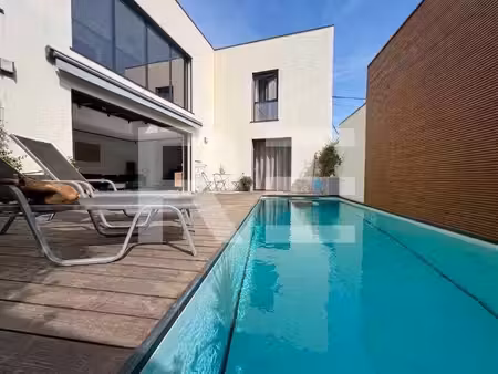 nÎmes jean jaurès — maison contemporaine  piscine  garages