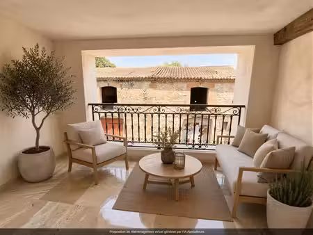 superbe t3 issu de la rénovation d'une ancienne bergerie en vente à saint-cannat (13760)