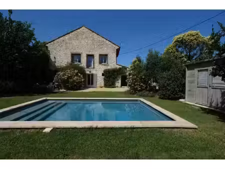 authentique mas de village avec piscine et jardin paysagé a