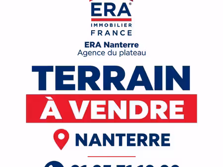 terrain 0 pièces 190 m² à vendre / acheter nanterre 92000 ? | era immobilier