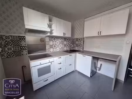 appartement à louer pièce 60.27 m² - maubeuge (59) - 647€