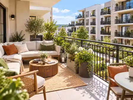 secteur griffon - 4p de 85m² avec exterieur de 12m²