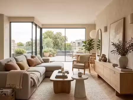 bussy-saint-georges (77) – 4 pièces de standing avec terrasse sud-ouest 15m² - centre-vill