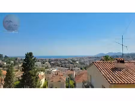 le cannet à vendre vue mer pour cet appartement de 3 pièces