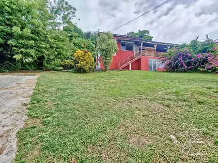 dpt guadeloupe (971)  à vendre petit-bourg maison 4 chambres + bas de villa aménageable