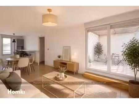 vente appartement 3 pièces 62 m² à toulouse (31000)  144 900 €
