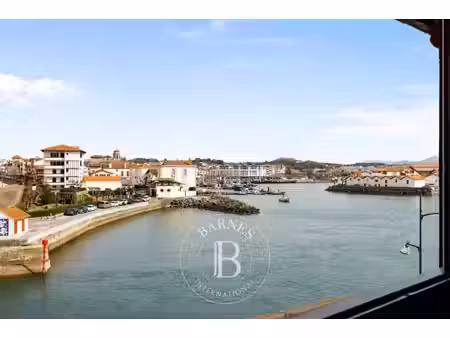 ciboure  maison de ville avec garage et vue mer