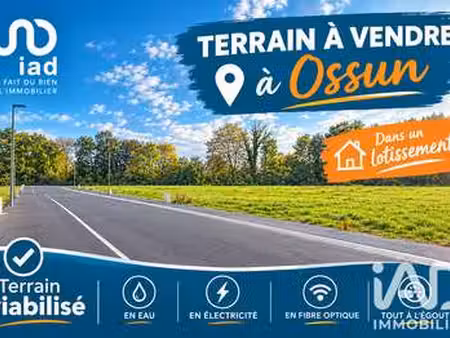 vente terrain à ossun (65380) : à vendre / 565m² ossun