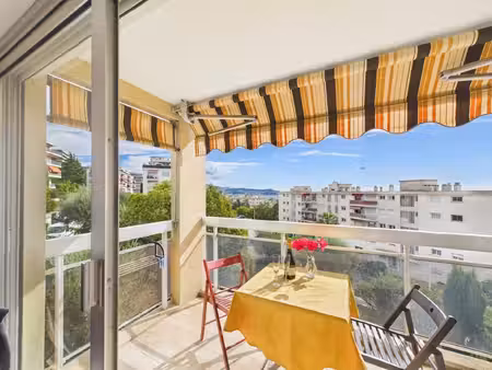 lumineux appartement 2 pièces avec balcon – nice napoléon iii