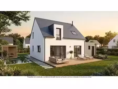 vente maison neuve 4 pièces 87 m² à caudan (56850)  261 708 €