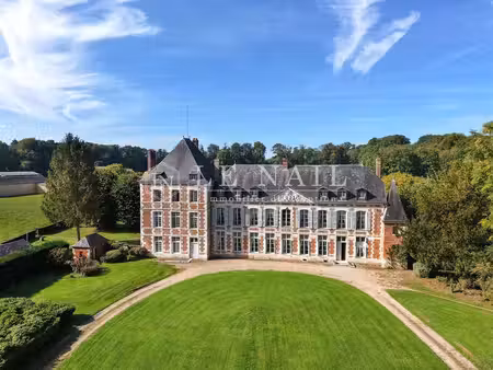 château du xvième siècle à 30 minutes de rouen (seine-maritime)