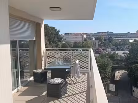 nice – vauban – 3 pièces avec grande terrasse et parking