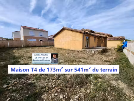 maison de 167m2 sur 500m2 de terrain environ - centre d'eaun