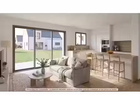 vente maison neuve 5 pièces 107 m² à guidel (56520)  369 069 €