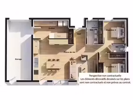 vente maison neuve 3 pièces 79 m² à trégunc (29910)  350 186 €