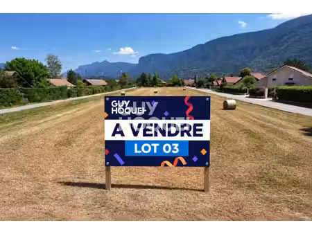 à vendre – terrain à bâtir viabilisé - livraison en cours