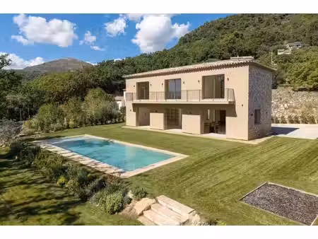 proche saint-paul-de-vence - superbe propriété neuve provençale moderne