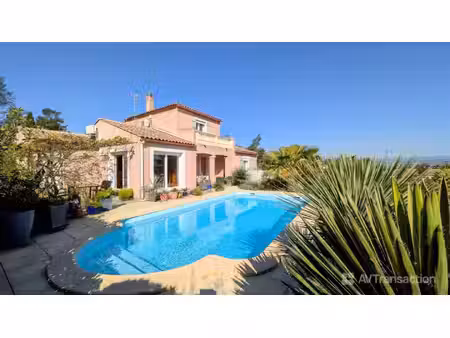 villa avec vue panoramique à tourouzelle (11200 - aude)