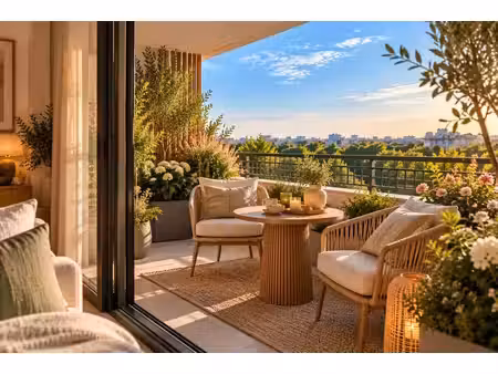 opportunité: superbe studio avec belle terrasse proche metro