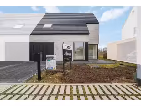 instapklare afgewerkte halfopen nieuwbouw