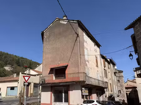 vente maison camarès avec local commercial