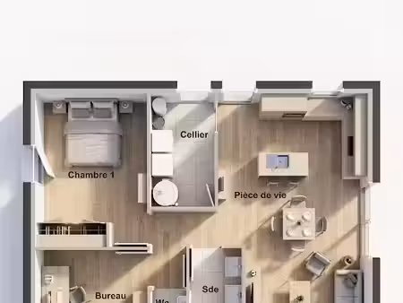 vente maison neuve 2 pièces 59 m² à plestin-les-greves (22310)  245 009 €