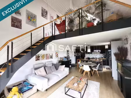 bel appartement de 160 m² avec double garage  une terrasse avec vue dégager
