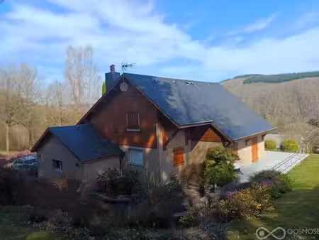 belle maison individuelle style chalet alpin