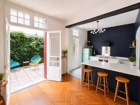 bordeaux jardin public - maison en pierre - extérieur