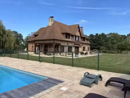 tourgéville – domaine d'exception de 5 6 hectares avec pisc