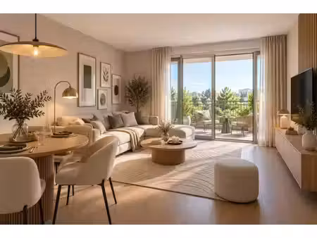 superbe t3 de 58 m² avec loggia de 7 m²