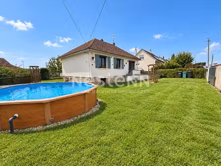 maison de 68m² à gisors - 2 chambres - sous-sol total et combles aménageables - 435m² de t