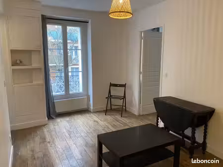 2 pièces en location « meublée » – proche des 2 métros et de cœur d’issy