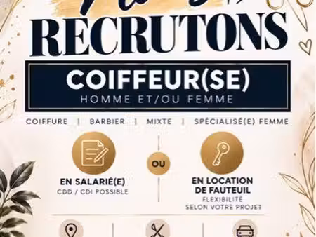 location local & siège coiffure