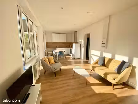 superbe t3 avec jardin 60m2