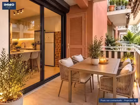 vente appartement 3 pièces 66.34 m² à nice (06000)  245 000 €