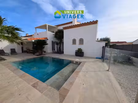 villa en viager occupé à canet en roussillon