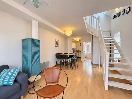 hyper-centre | charmant duplex t2 avec balcon et parking