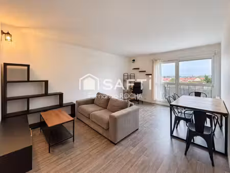 2 pièces avec balcon  parking et pièce annexe - ascenseur