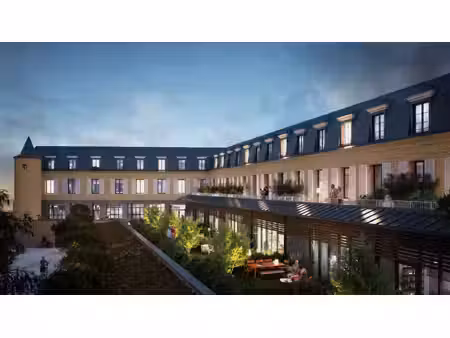le havre - saint-michel -duplex t3 avec terrasse et parking - résidence réhabilitée