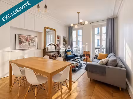 paris 11e – oberkampf / haut-marais – 2 pièces de 43 m² rénové avec goût
