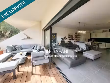 appartement 3 pièces avec grande terrasse et garage sécurisé  au cœur de porto-vecchio