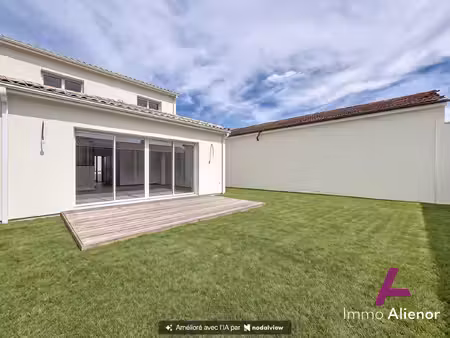 maison neuve avec jardin et garage à bègles