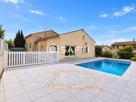maison libre 190 m2  5 ch  jardin 727 m2  piscine