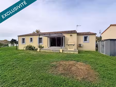 saint-papoul – maison de 2020 avec 4 chambres et garage